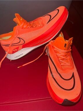 Nike ZoomX Bright Orange Running Shoes
